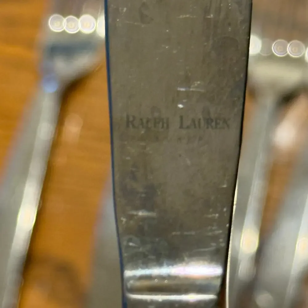 VTG Ralph Lauren Korea Academy flatware 30 pieces spoons forks knives